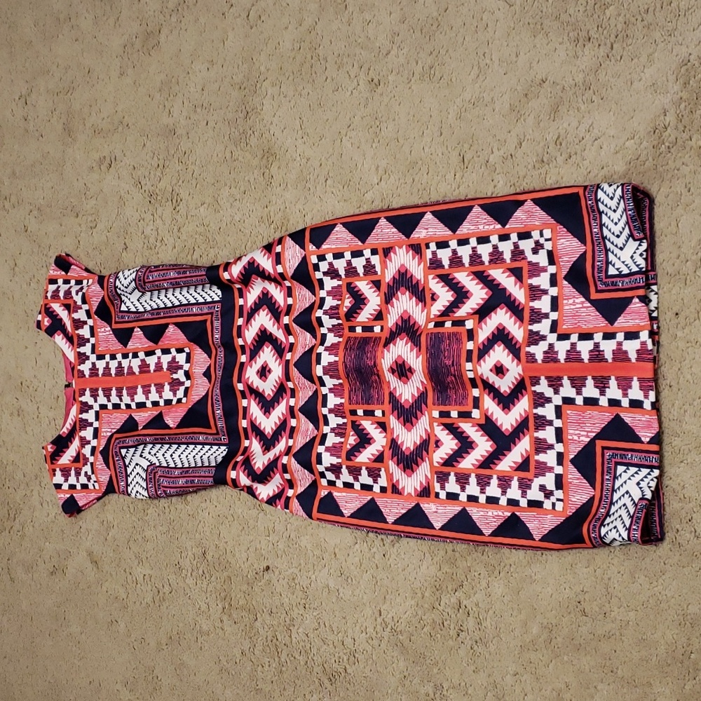 Tribal print dress